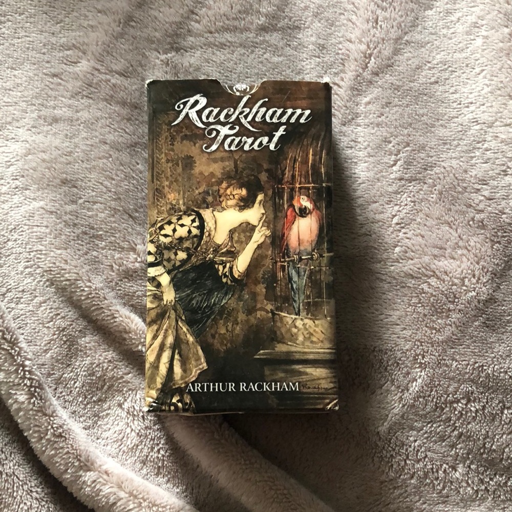 Like new Rackham tarot deck (78 cards w/ guidebook)